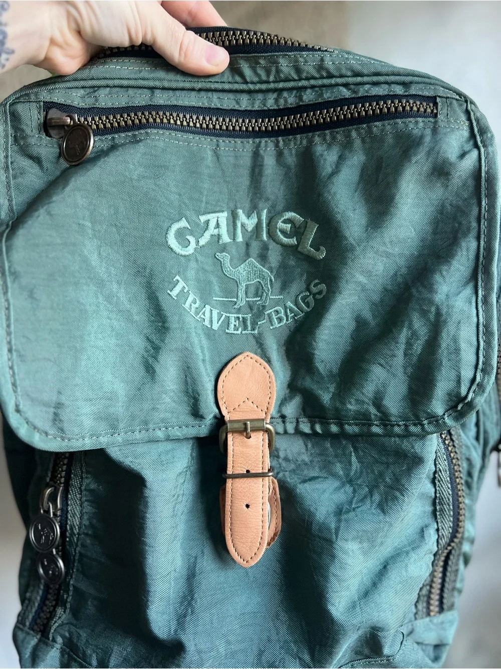 Vintage camel travel